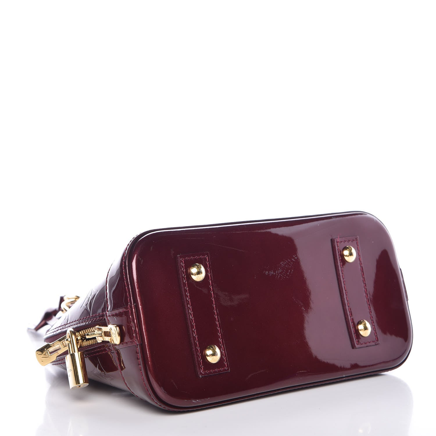 Louis Vuitton Vernis Alma BB Rouge Fauviste 5 of 16