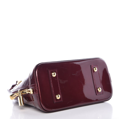 Louis Vuitton Vernis Alma BB Rouge Fauviste 5 of 16