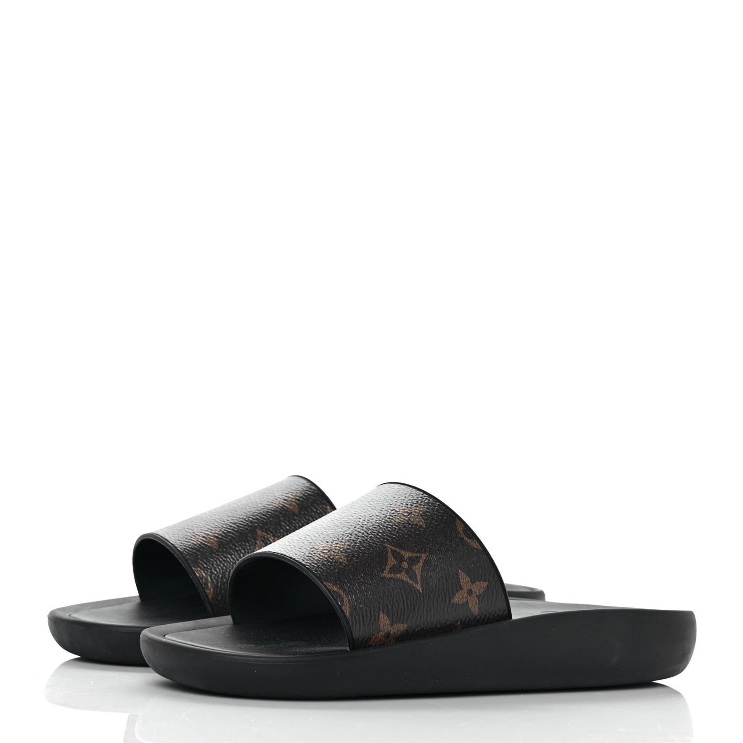 Monogram Sunbath Slide Sandals 37