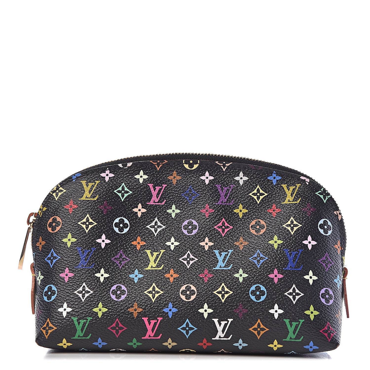 Louis Vuitton Monogram Multicolor Cosmetic Pouch Black Grenade 1 of 6