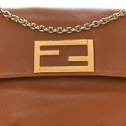 Fendi Vitello Flamingo Fendista Pouchette Crossbody Orzo 9 of 11