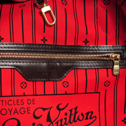Louis Vuitton Damier Ebene Neverfull MM 6 of 7