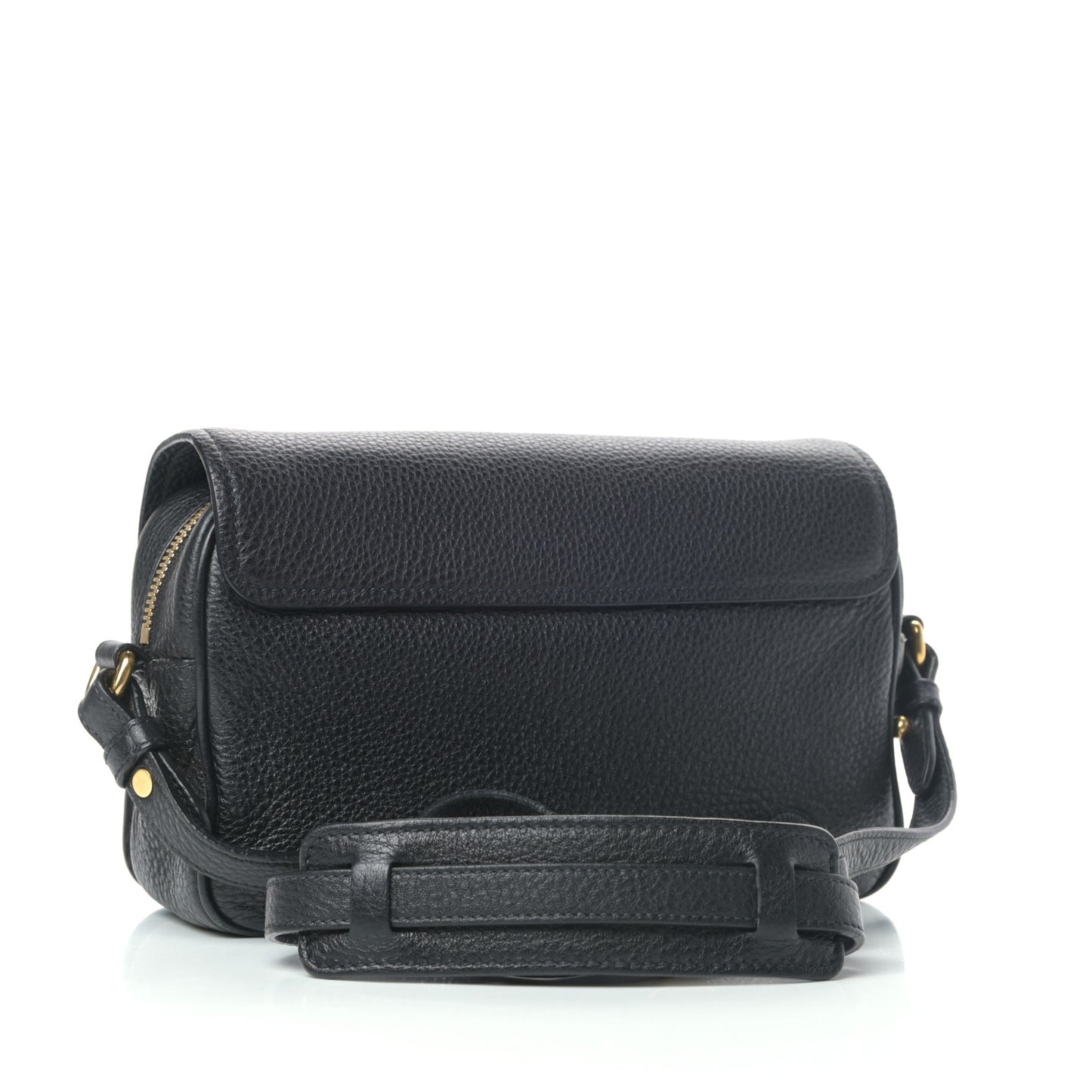 Vitello Phenix Crossbody Bag Black