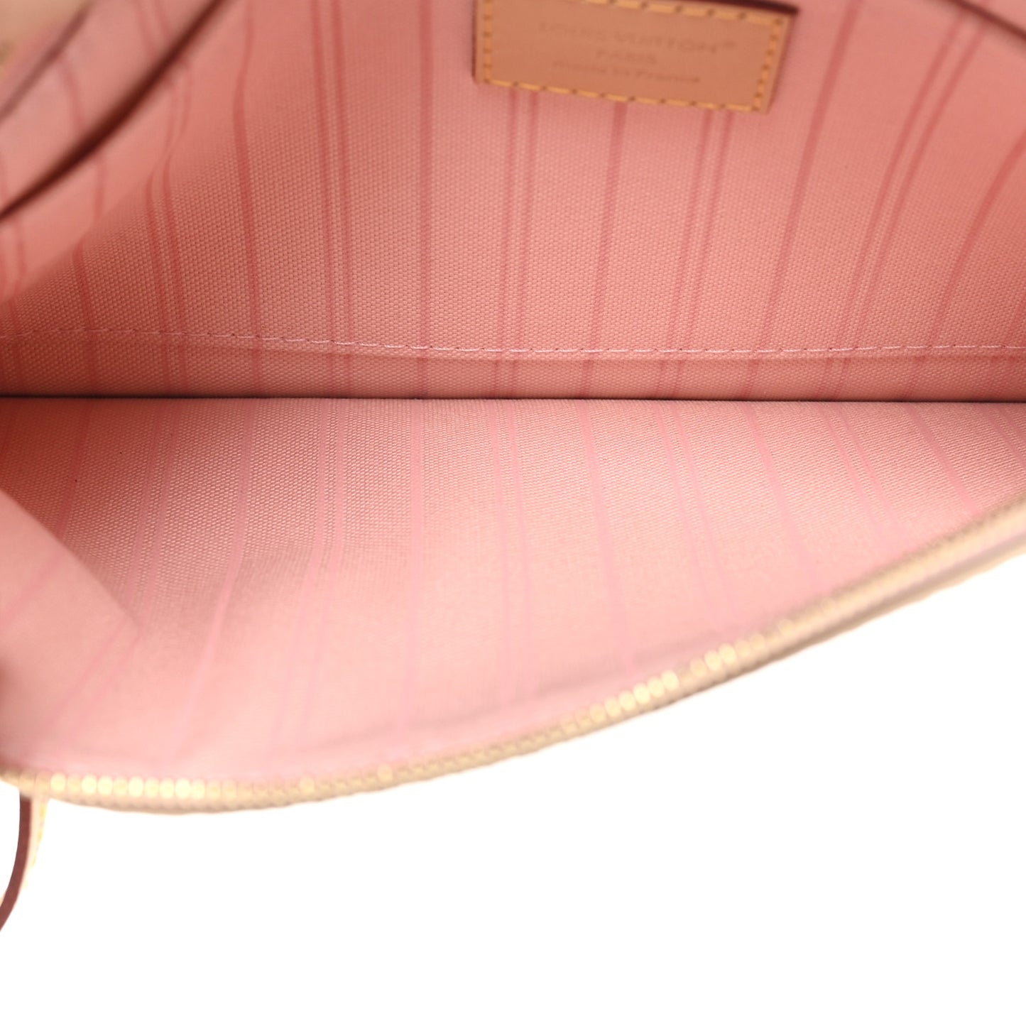 Damier Azur Neverfull MM GM Pochette Rose Ballerine