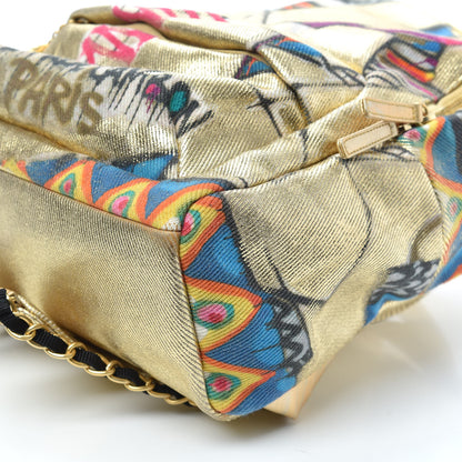 Chanel Graffiti Printed Canvas Street Spirit Backpack Multicolor 9 of 9