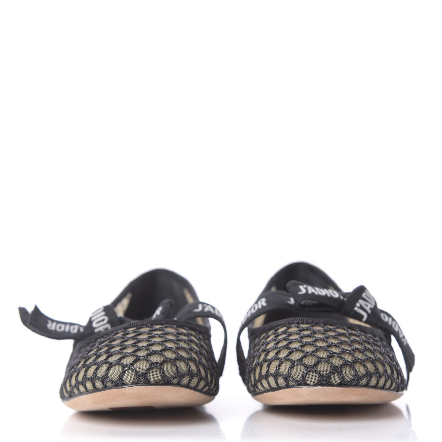 Resille Ribbon Miss J'Adior Ballet Flat 38.5 Black