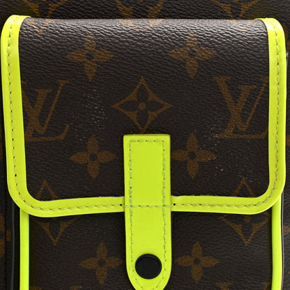 Louis Vuitton Monogram Macassar Christopher Wearable Wallet Fluorescent Yellow 7 of 7