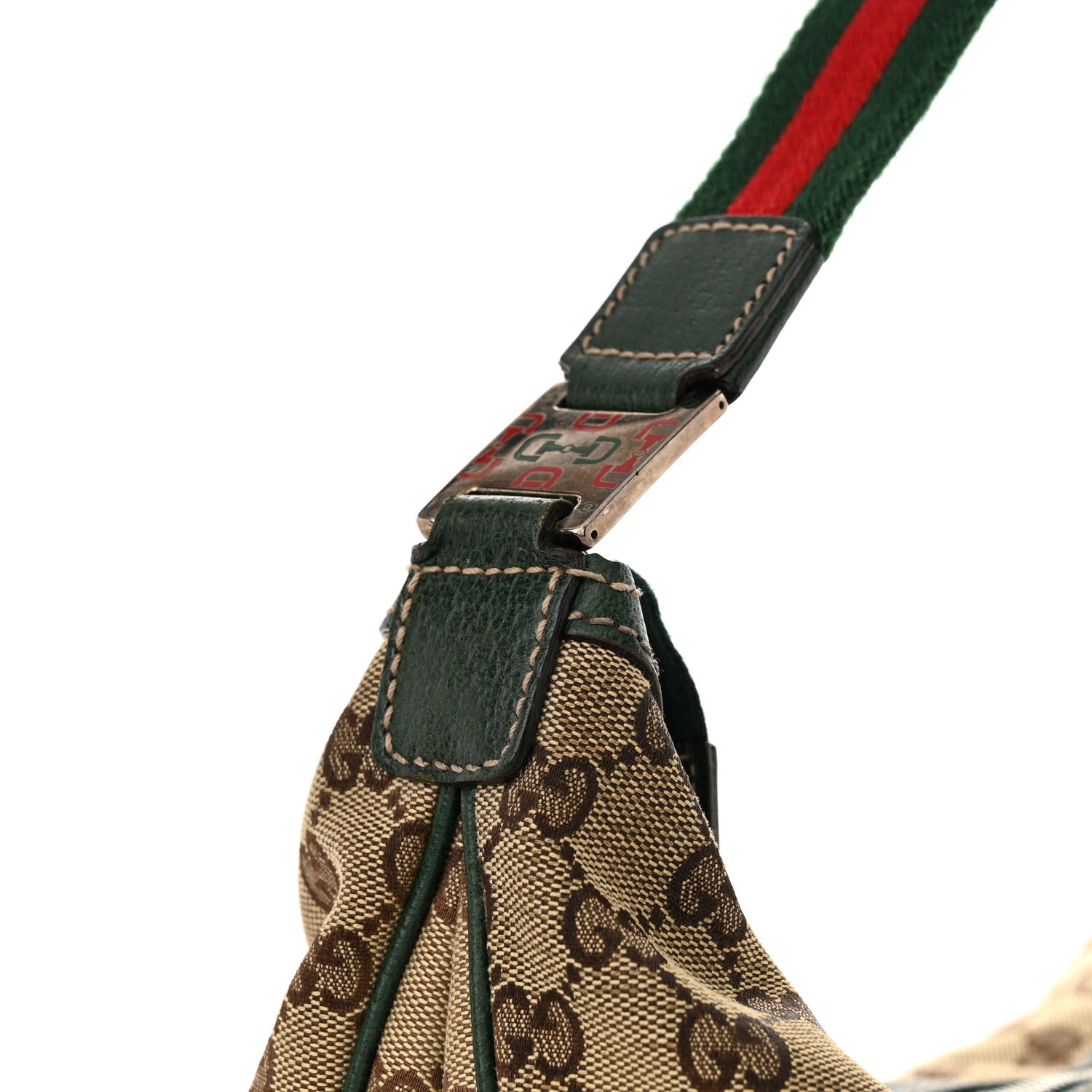 Gucci Monogram Medium Pop Hobo Green 11 of 11