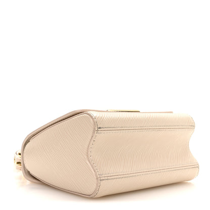 Louis Vuitton Epi Twist Braided Chain Shoulder Bag PM Quartz White 5 of 11