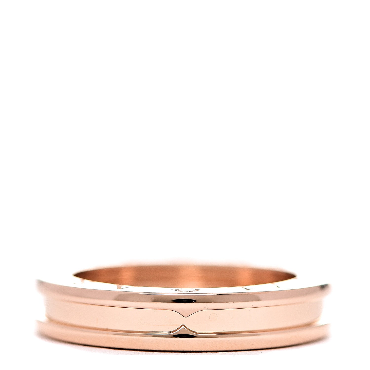 Bulgari 18K Rose Gold B.Zero1 One-Band Ring 59 8.75 2 of 5