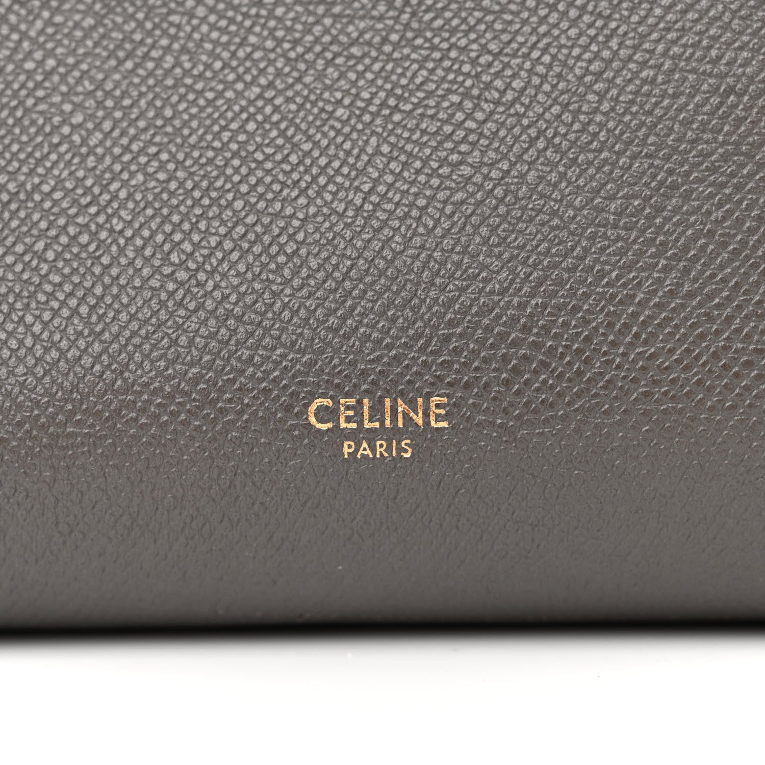 Celine Grained Calfskin Nano Belt Bag Grey 7 of 12