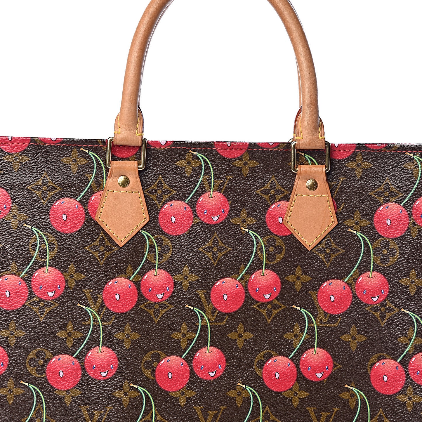 Monogram Cerises Sac Plat
