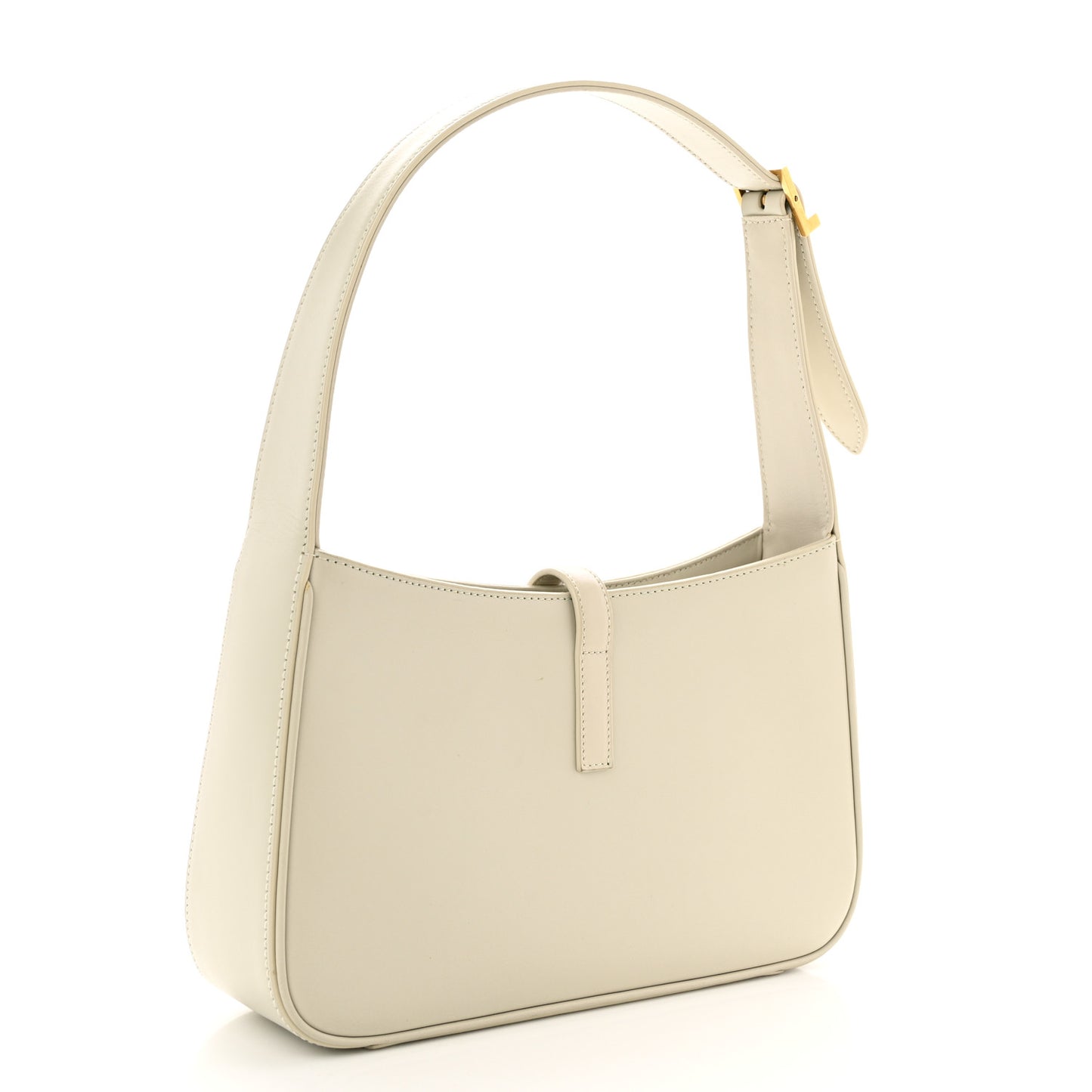 Smooth Calfskin Le 5 A 7 Hobo Blanc Vintage