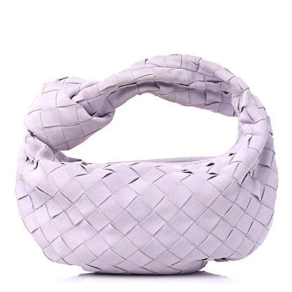 Bottega Veneta Suede Intrecciato Mini Jodie Mirth Washed 1 of 11