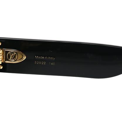 Louis Vuitton Acetate LV Empreinte Square Sunglasses Z1611W Black 7 of 8