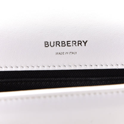 Burberry Quilted Horseferry Print Small Lola Bag White 5 of 9