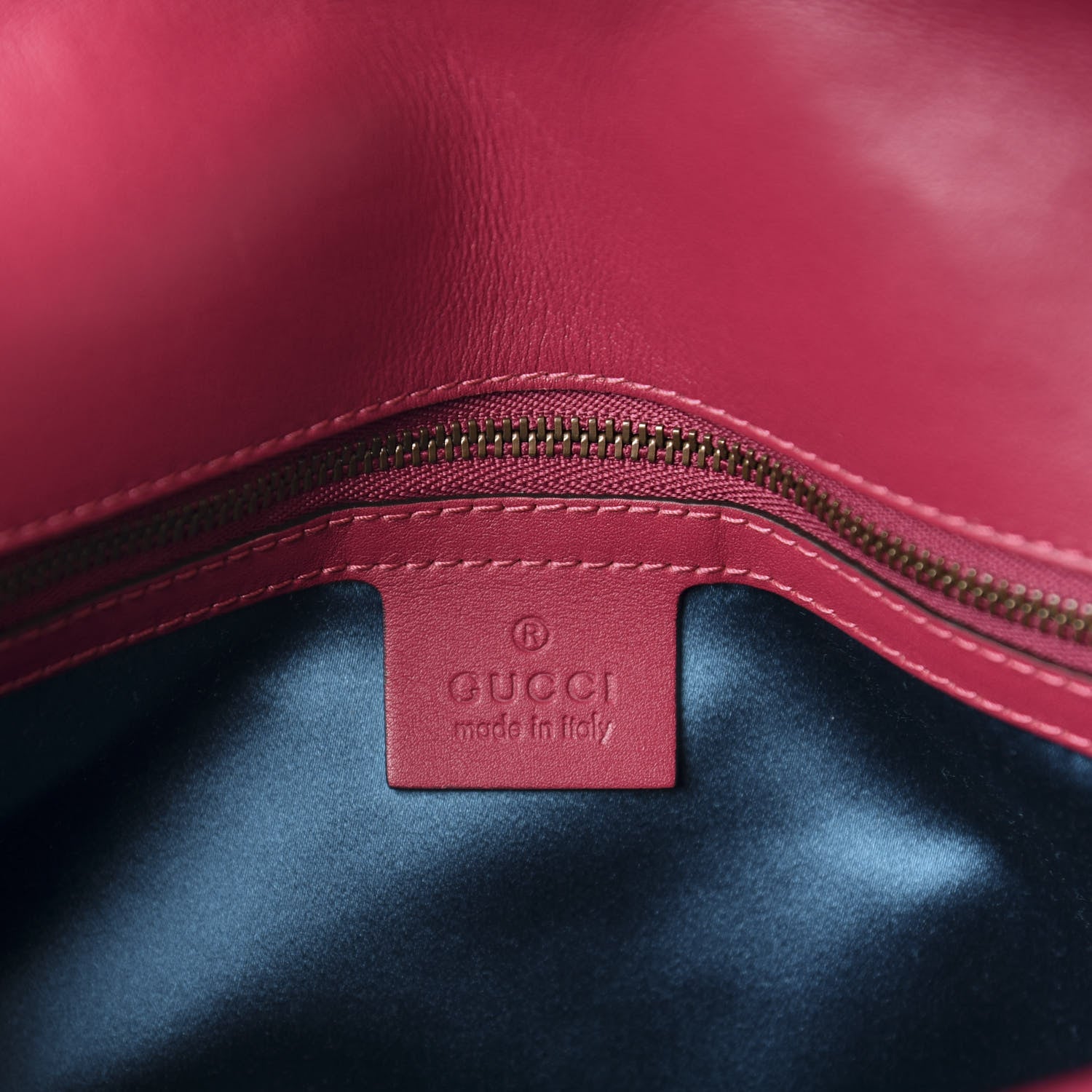 Gucci Velvet Matelasse Blind for Love Embroidered Medium GG Marmont Shoulder Bag Light Raspberry Rose Multicolor 8 of 10