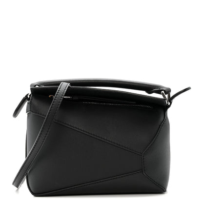 Loewe Calfskin Mini Puzzle Edge Bag Black 1 of 13