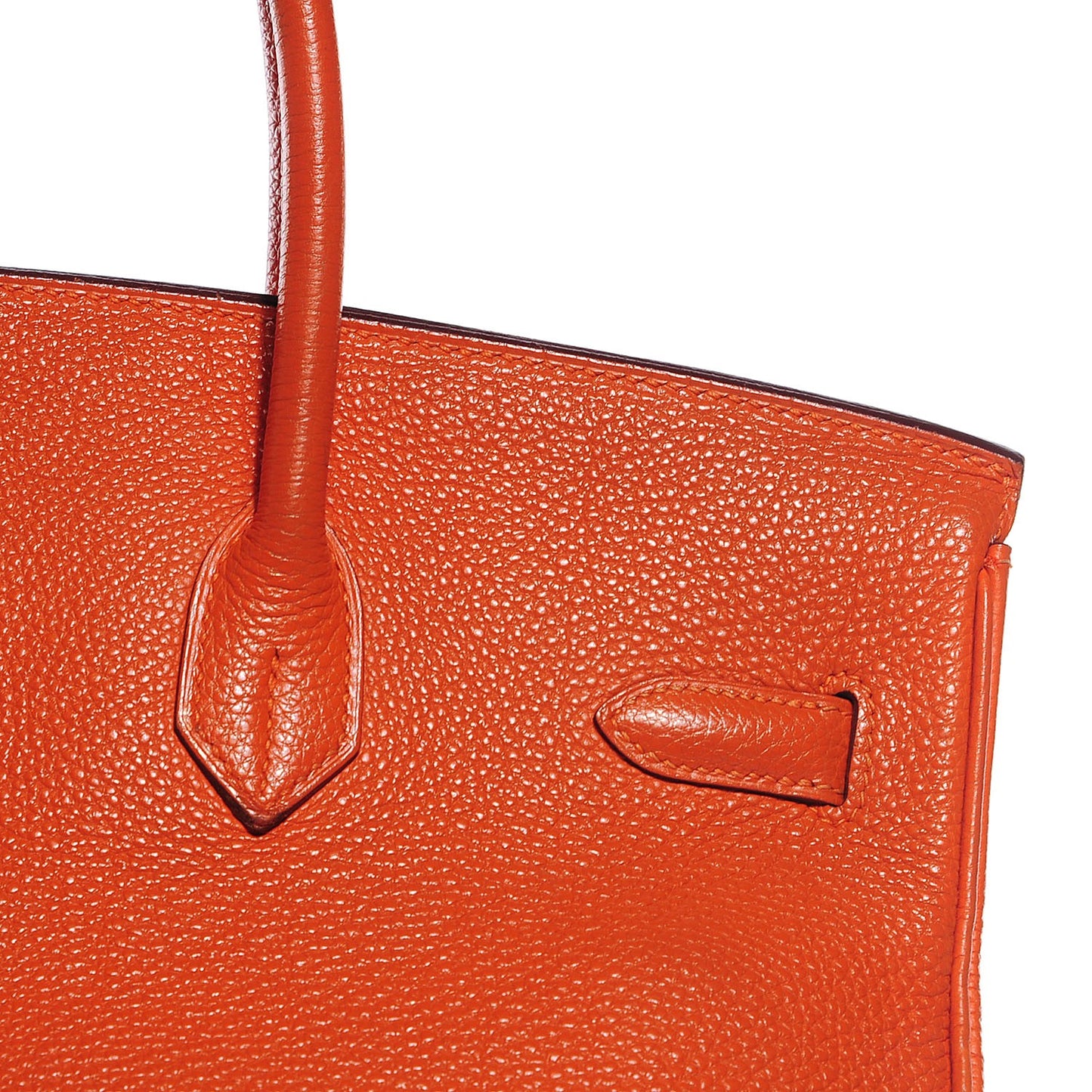Togo Birkin 35 Orange