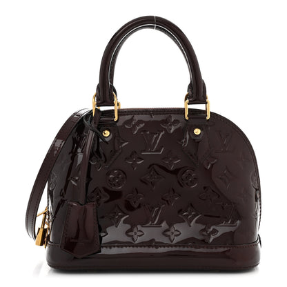 Louis Vuitton Vernis Alma BB Amarante 1 of 10