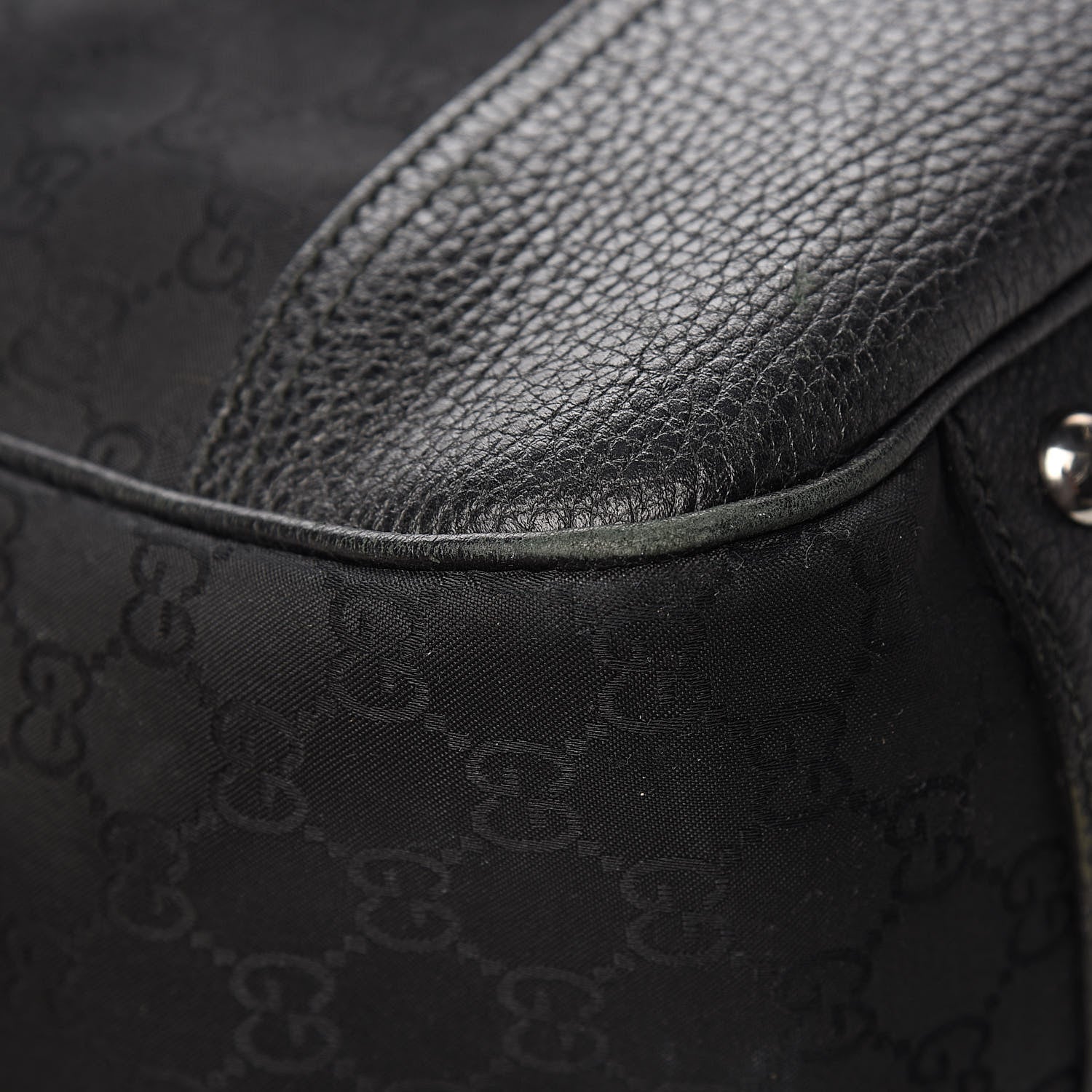 Gucci Monogram Large Princy Tote Black 12 of 19