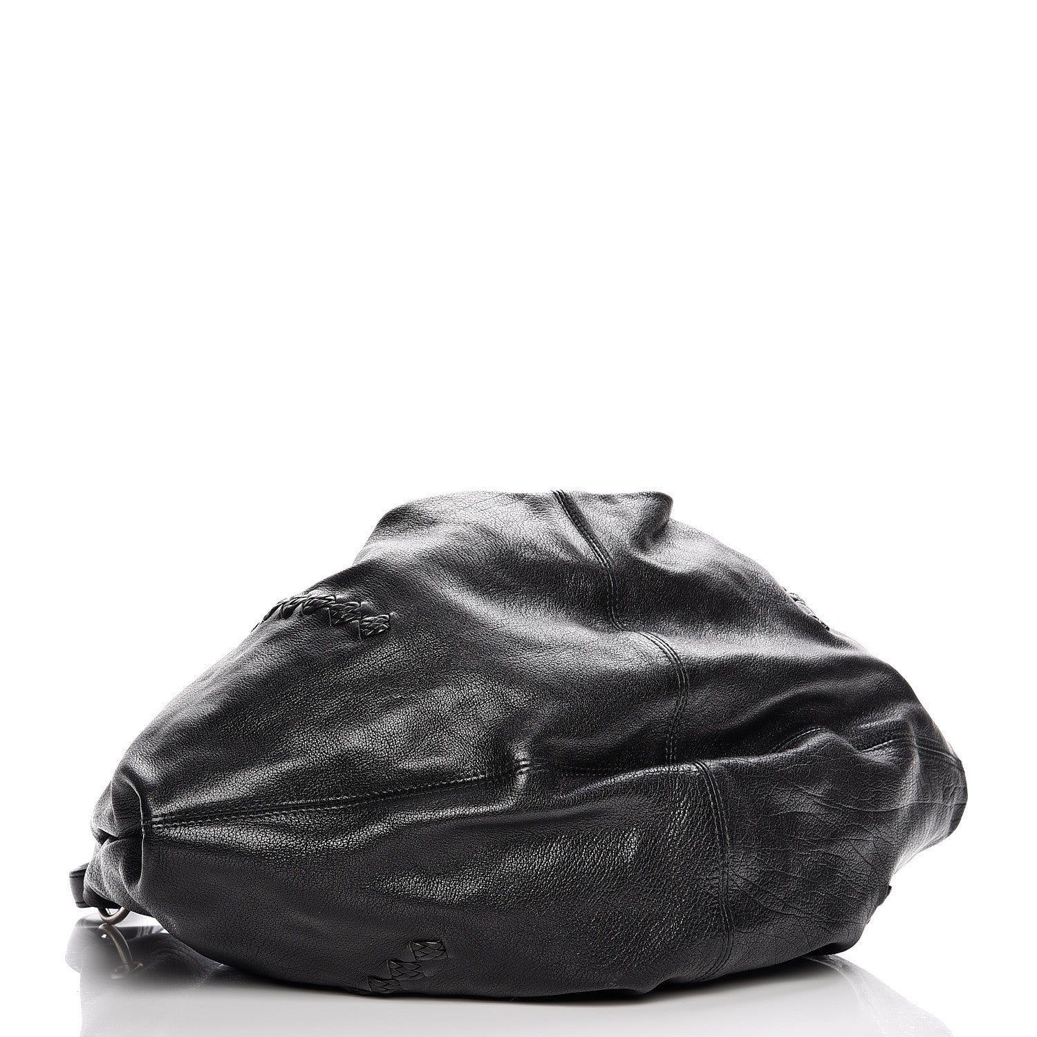 Bottega Veneta Nappa Intrecciato Aquilone Fortune Cookie Hobo Black 3 of 10