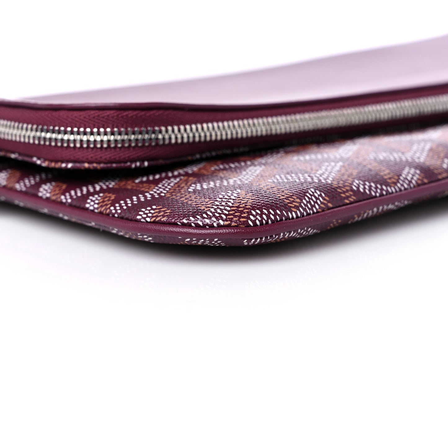 Goyardine Sainte Marie Soft Clutch Bordeaux