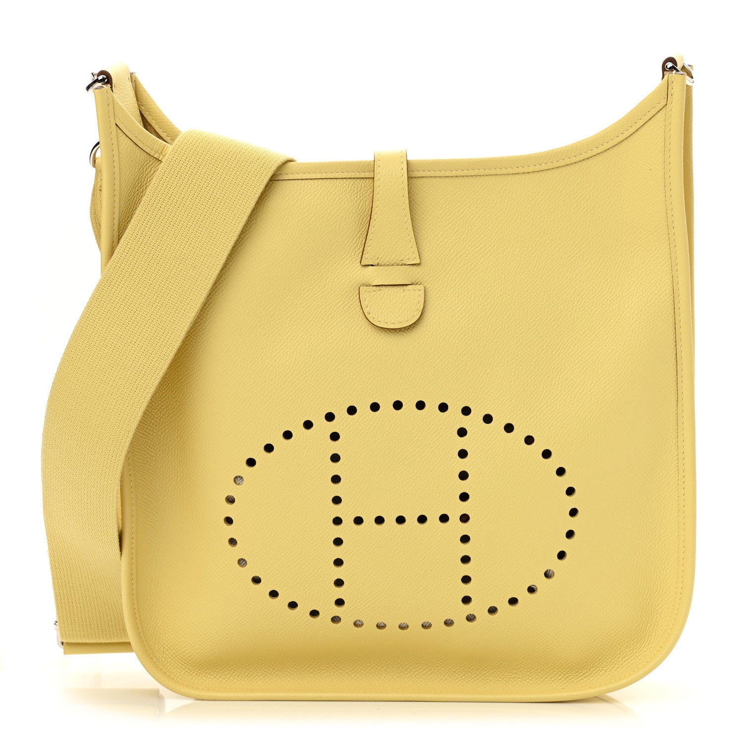 Hermes Epsom Evelyne III PM Jaune Poussin 1 of 10