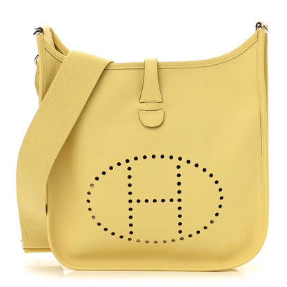 Hermes Epsom Evelyne III PM Jaune Poussin 1 of 10