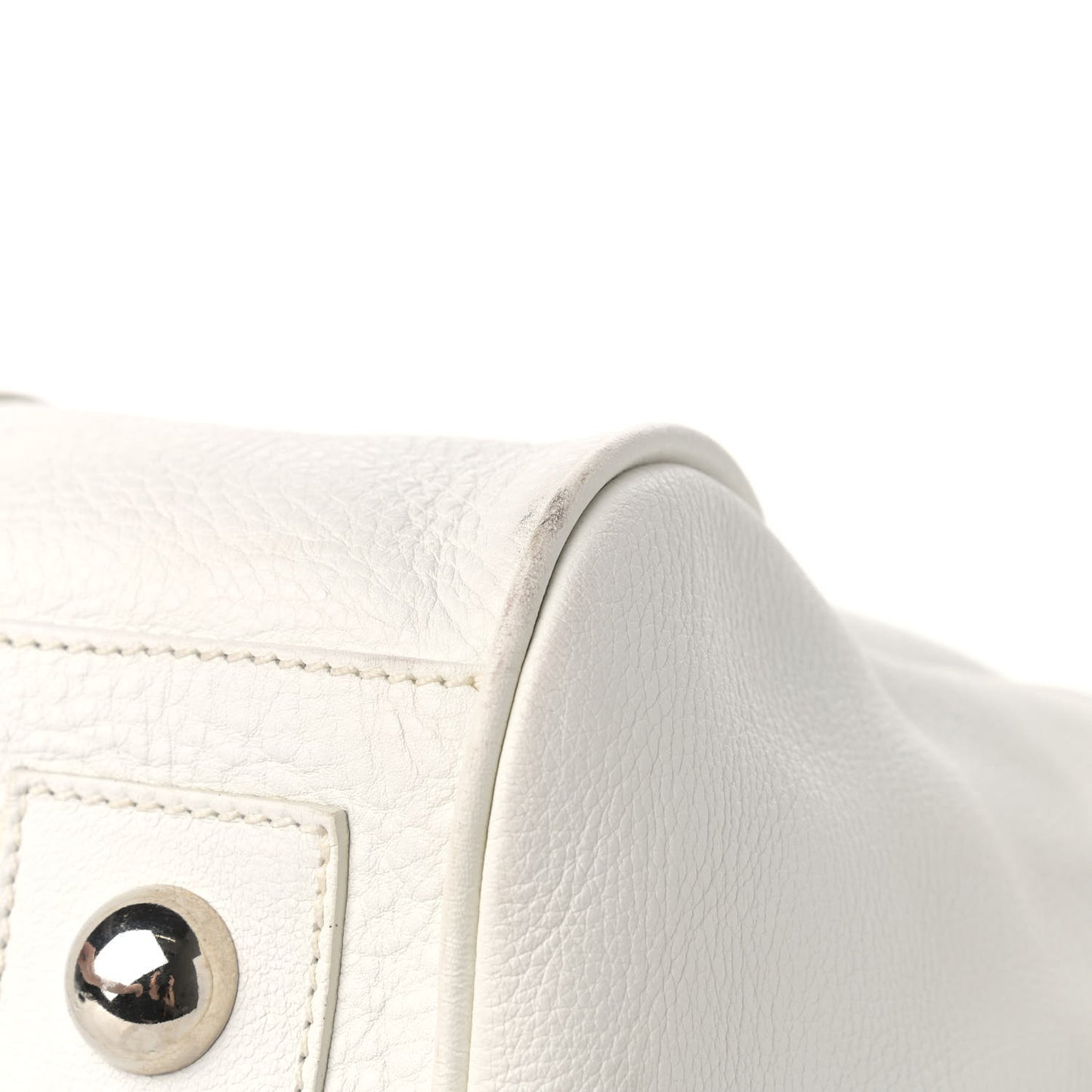 Natural Leather Bayswater White