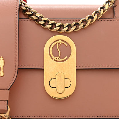 Christian Louboutin Calfskin Small Elisa Shoulder Bag Nude 8 of 11