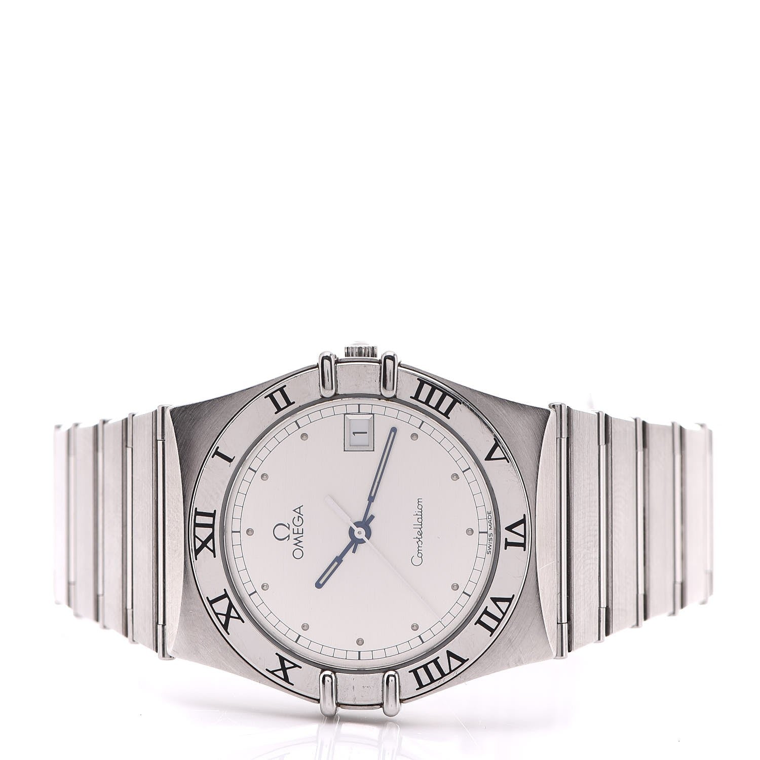 Omega Stainless Steel 33mm Constellation Quartz Watch White 396.1076 3 of 8