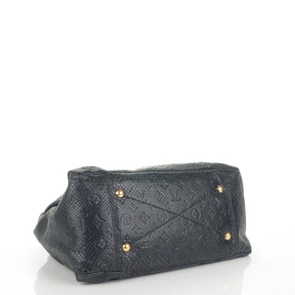Louis Vuitton Python Embossed Monogram Artsy MM Marine 4 of 6