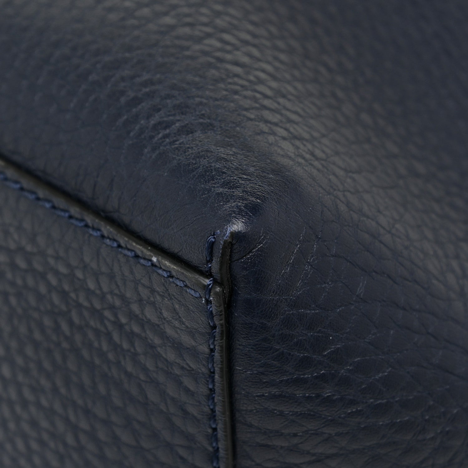 Valentino Garavani Grained Calfskin Rockstud Shoulder Tote Marine 14 of 15