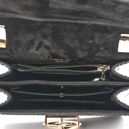 Gucci Patent 1973 Flap Bag Black 6 of 12