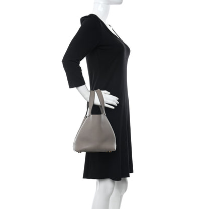 Hermes Taurillon Maurice Picotin Lock 18 PM Gris Asphalte 2 of 10