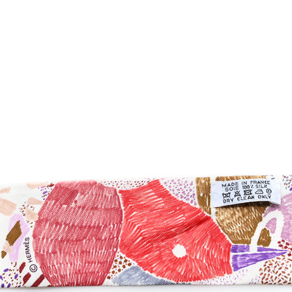 Hermes Silk Chacun Fait Son Nid Twilly 3 of 3