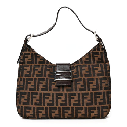 Fendi Zucca Hobo Tobacco 1 of 9