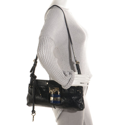 Chloe Leather Paddington Shoulder Bag Black 2 of 12