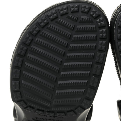 Balenciaga X CROCS Rubber Womens Madame 80 Sandals 39 Black 6 of 8