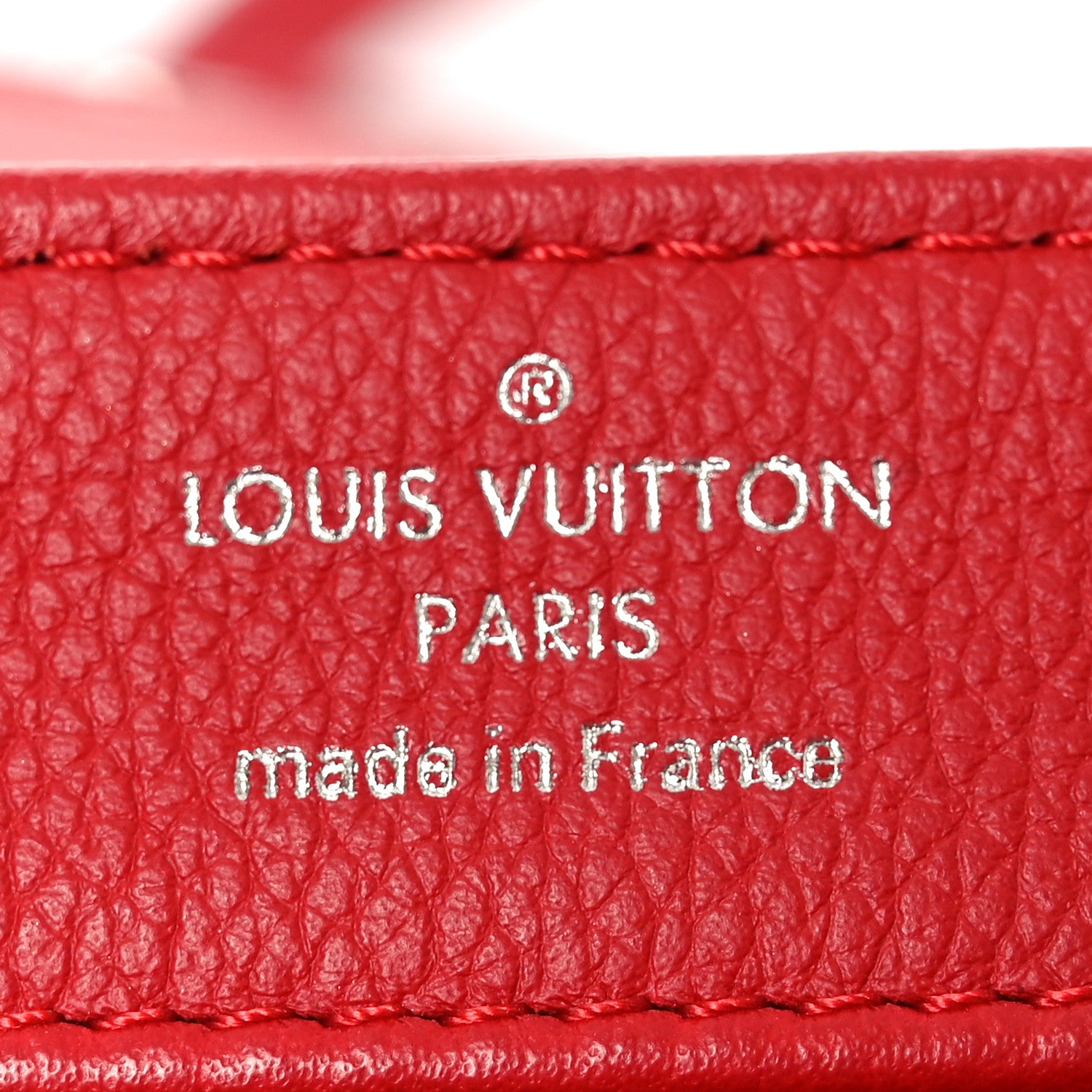 Louis Vuitton Calfskin Lockme II Chain Bag BB Rubis 6 of 9