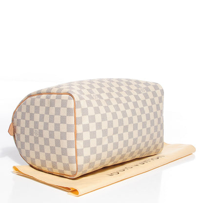 Louis Vuitton Damier Azur Speedy 30 4 of 8