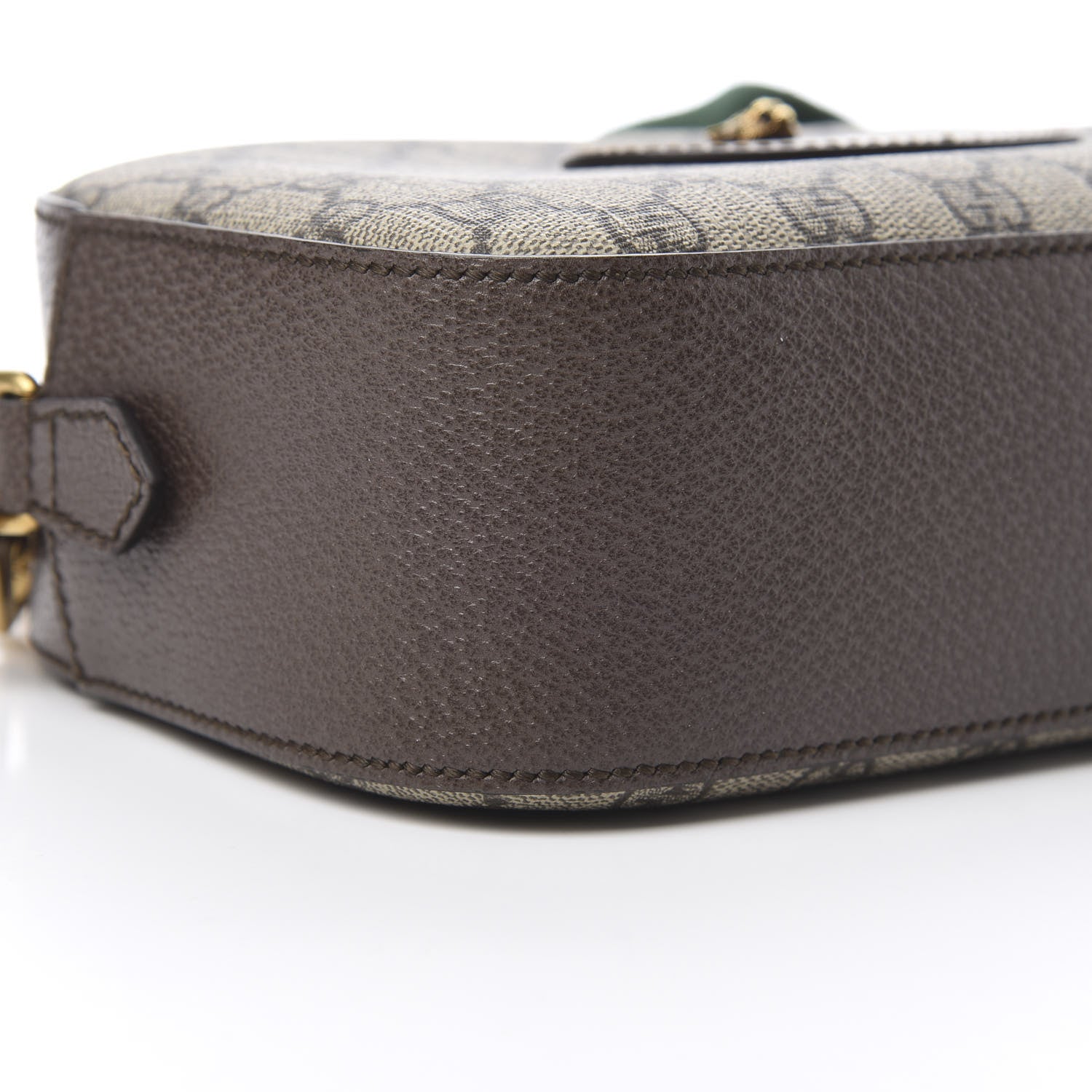 Gucci GG Supreme Monogram Web Neo Vintage Shoulder Bag Beige New Acero Crop 9 of 11