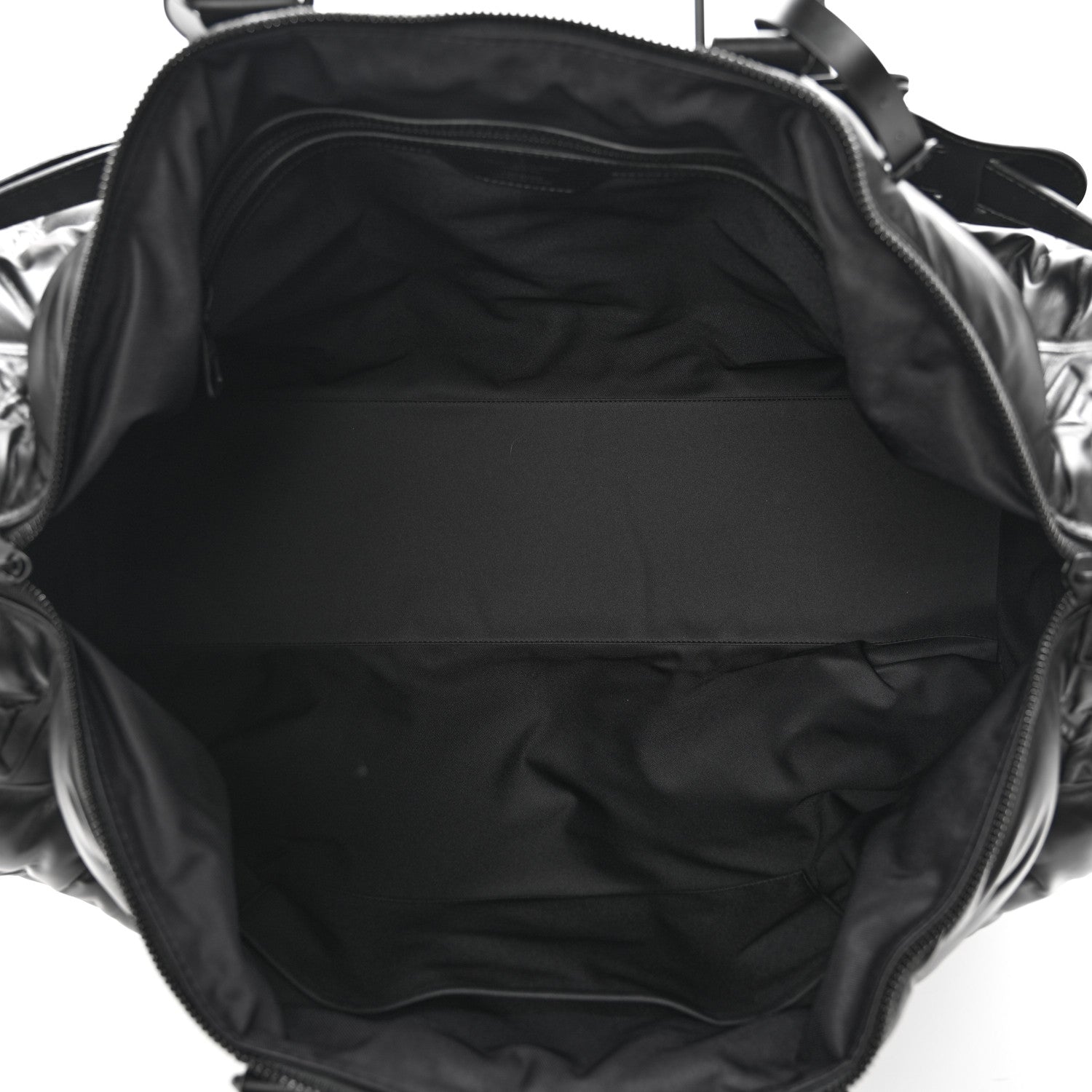 Louis Vuitton Lambskin Monogram Keepall Puffer XL Bandouliere 75 Black 5 of 11