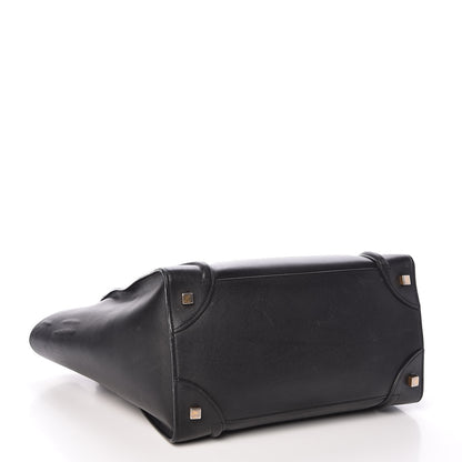 Celine Smooth Calfskin Mini Luggage Black 4 of 19