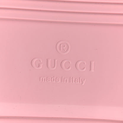 Gucci Rubber Mini Double G Womens Isla Dad Sandals 36 Wild Rose 7 of 7