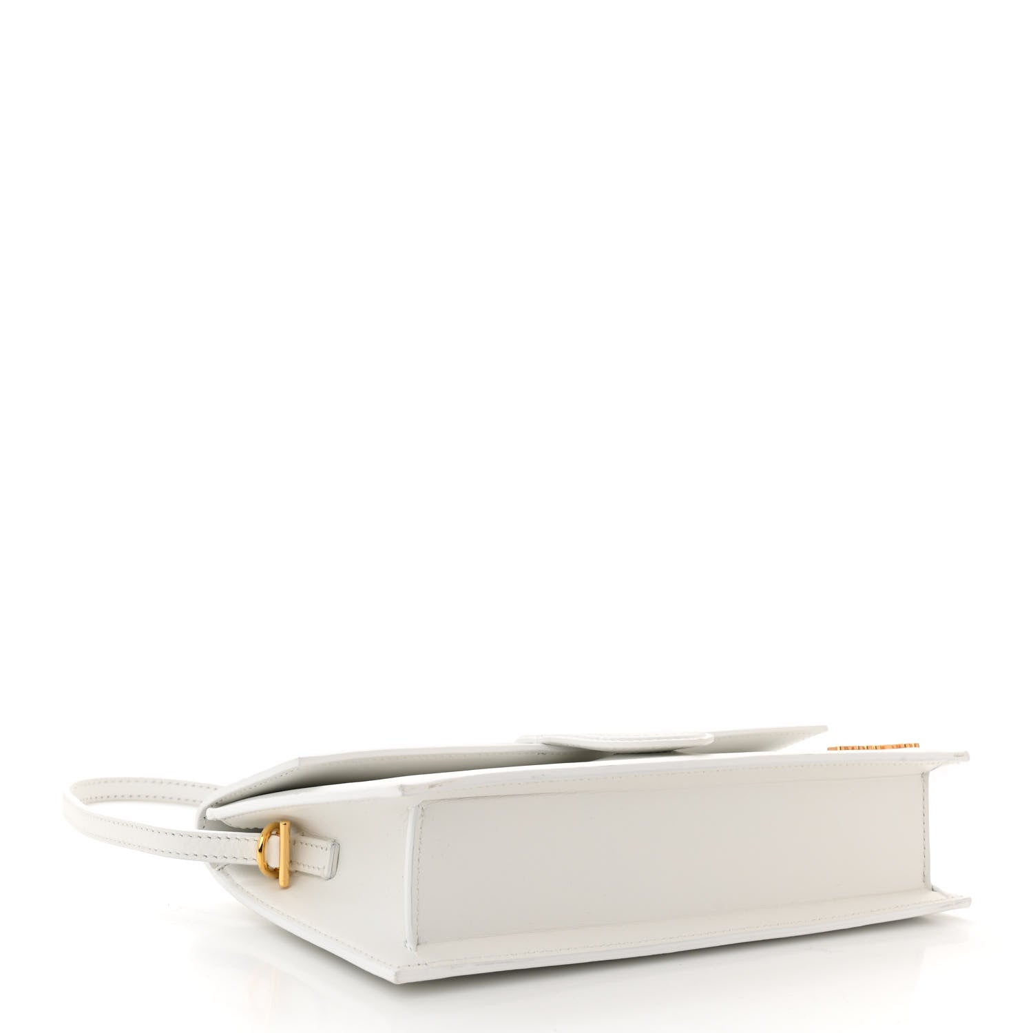 Jacquemus Smooth Calfskin Le Bambino Long White 4 of 9