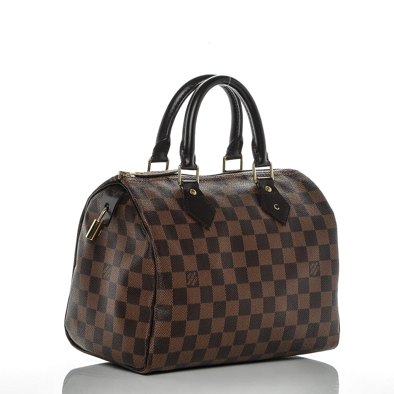 Louis Vuitton Damier Ebene Speedy 25 3 of 9