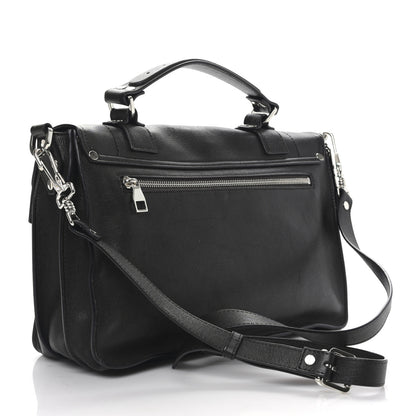 Proenza Schouler Lambskin Medium PS1 Satchel Expresso Dark Espresso 3 of 8