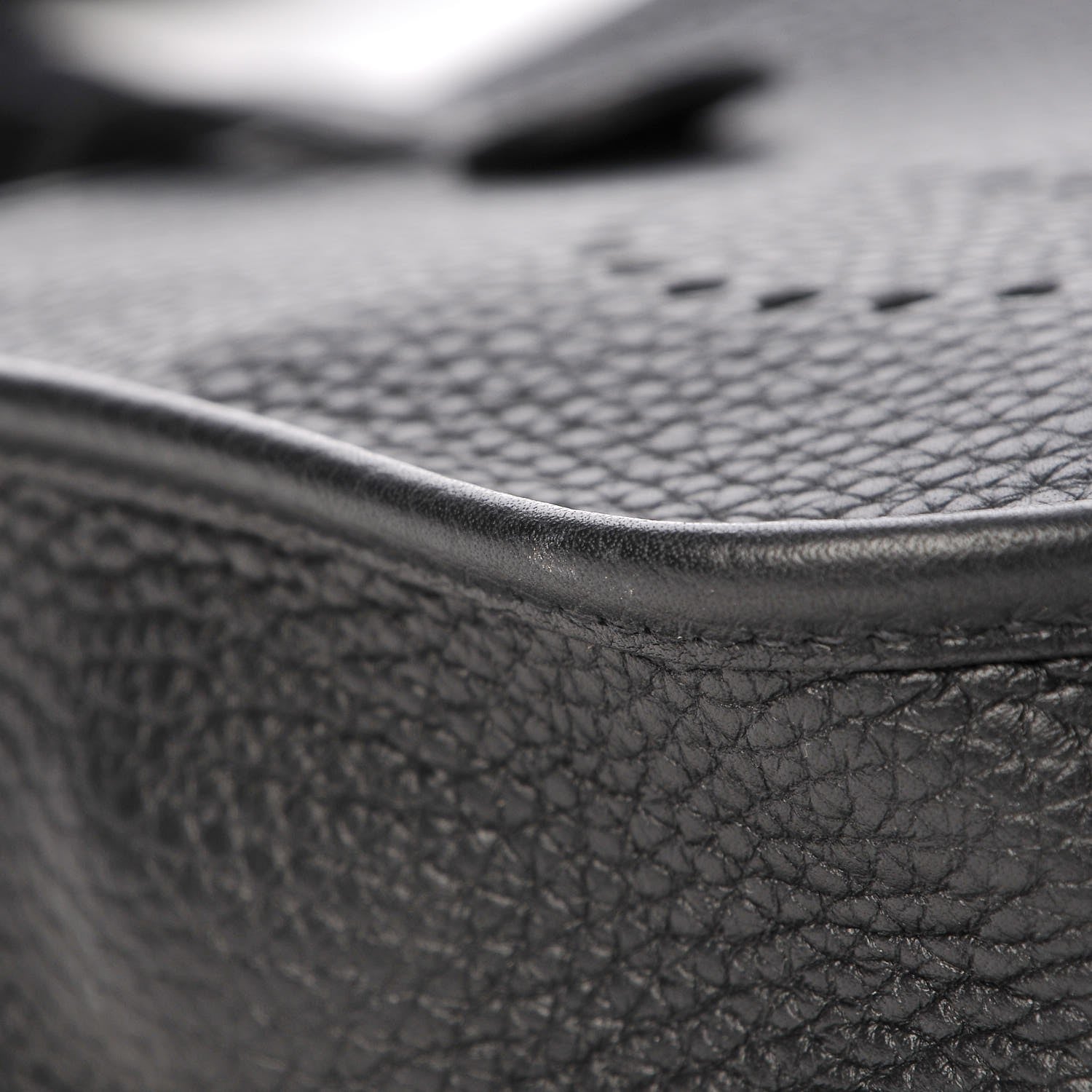 Hermes Taurillon Clemence Evelyne TPM Black 8 of 9